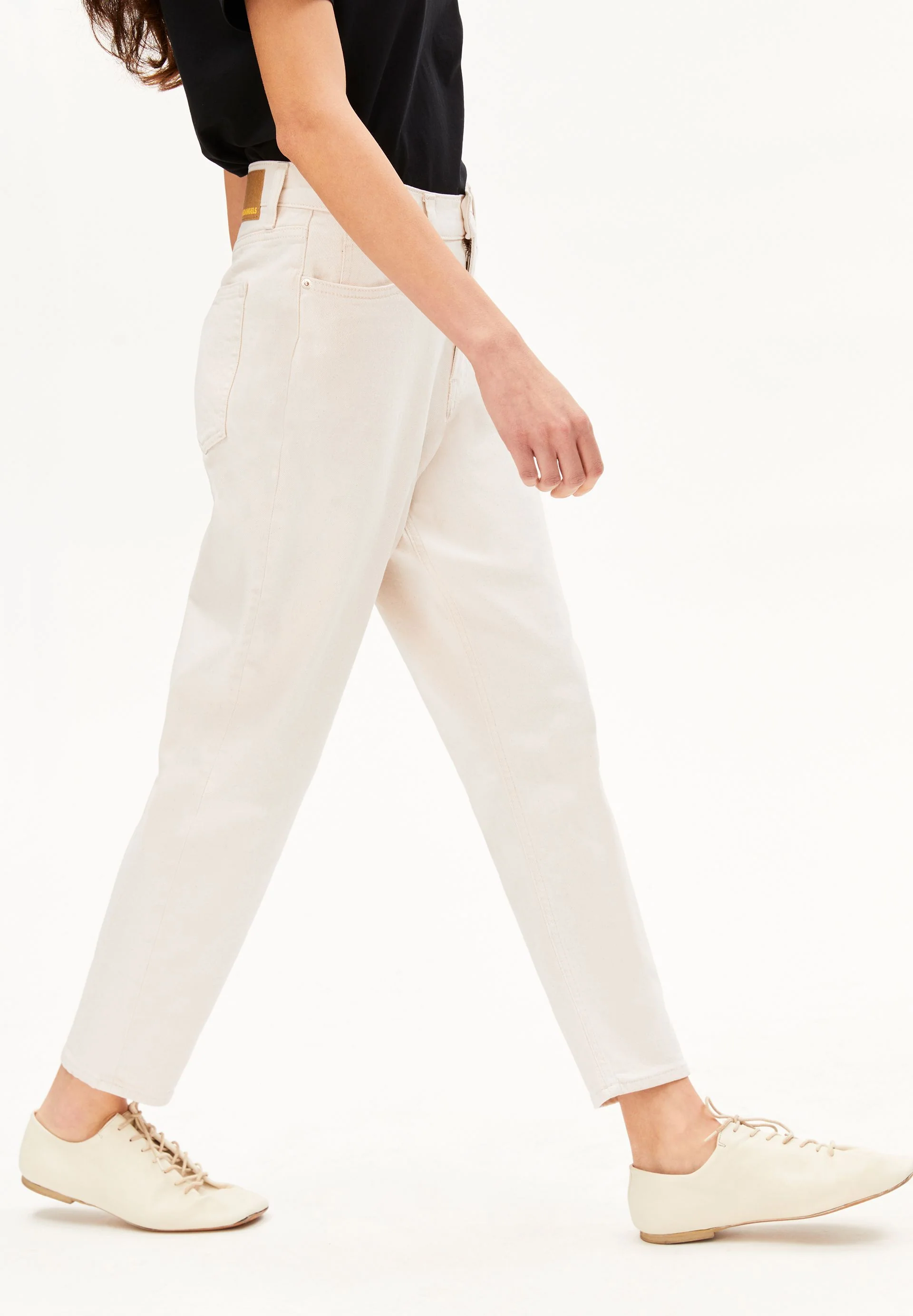 MAIRAA HIGH WAIST MOM JEANS | undyed - Image 6