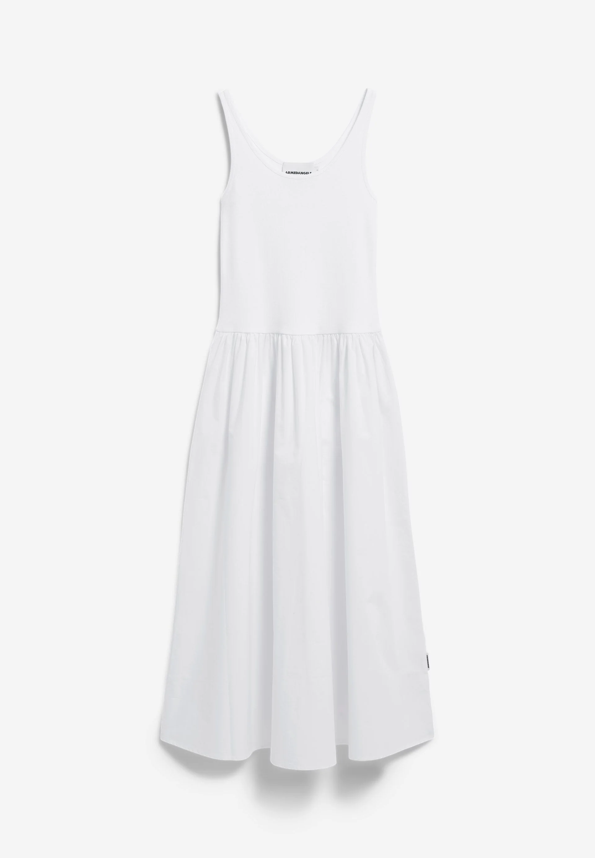 MATERIAL-MIX KLEID | white - Image 6
