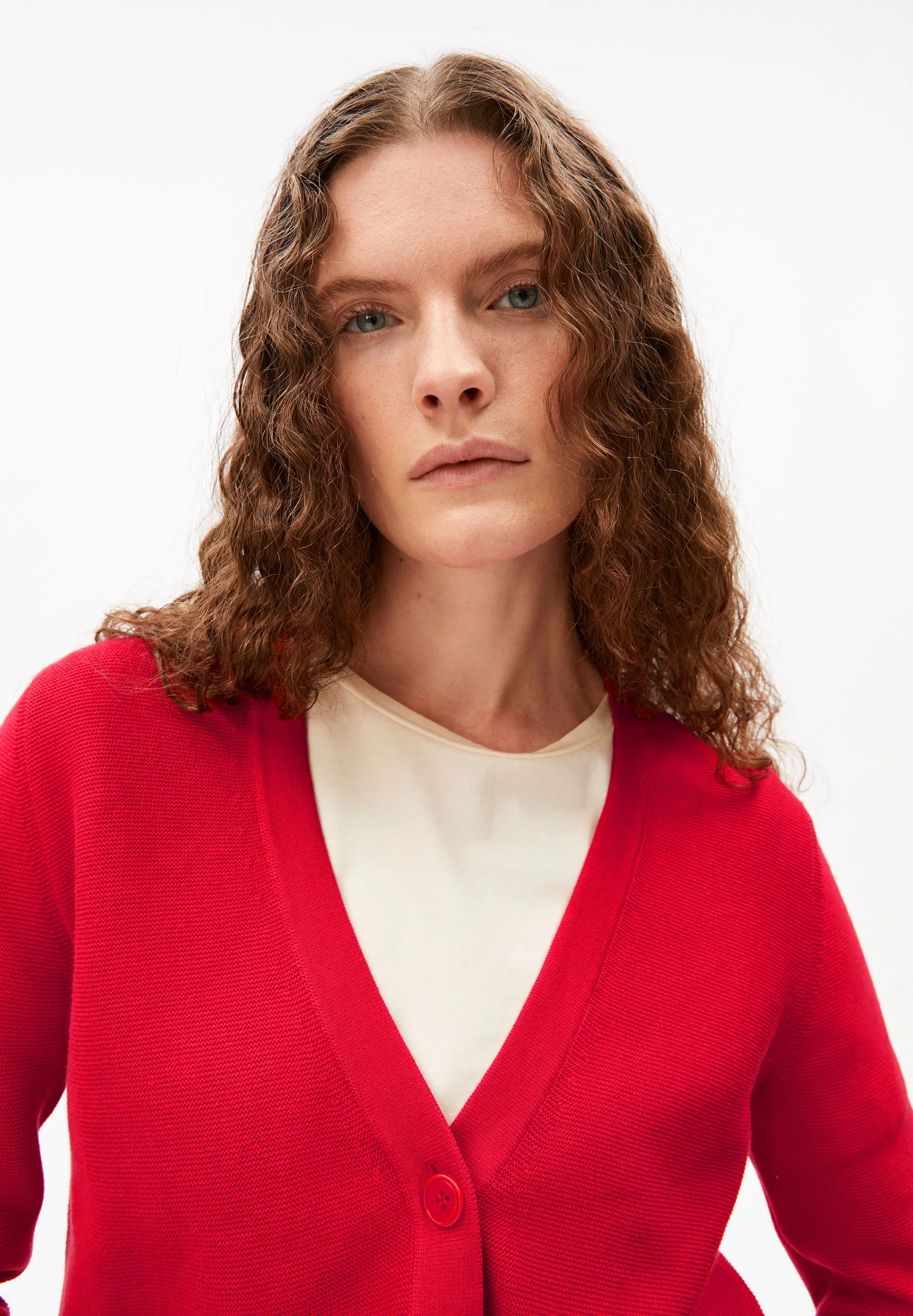 MENAAL LINKS LINKS CARDIGAN | mars red - Image 3