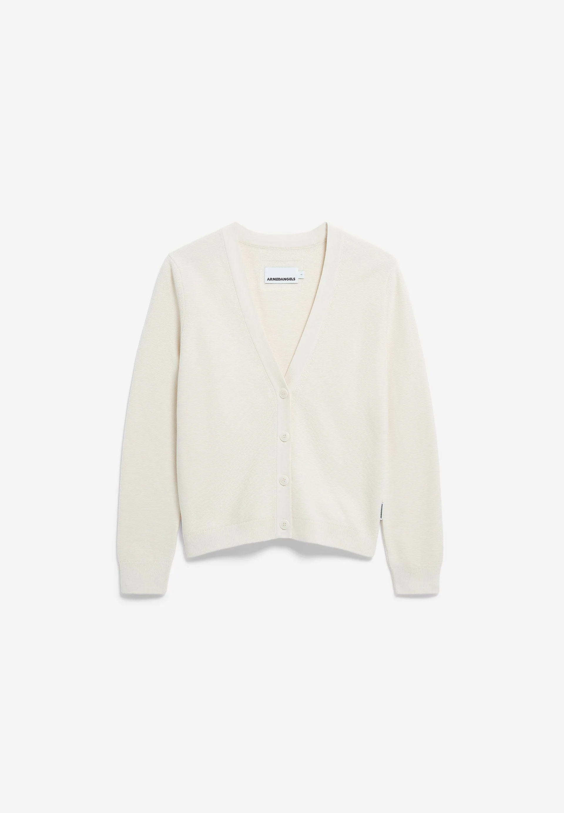 MENAAL LINKS LINKS CARDIGAN | oatmilk - Image 6