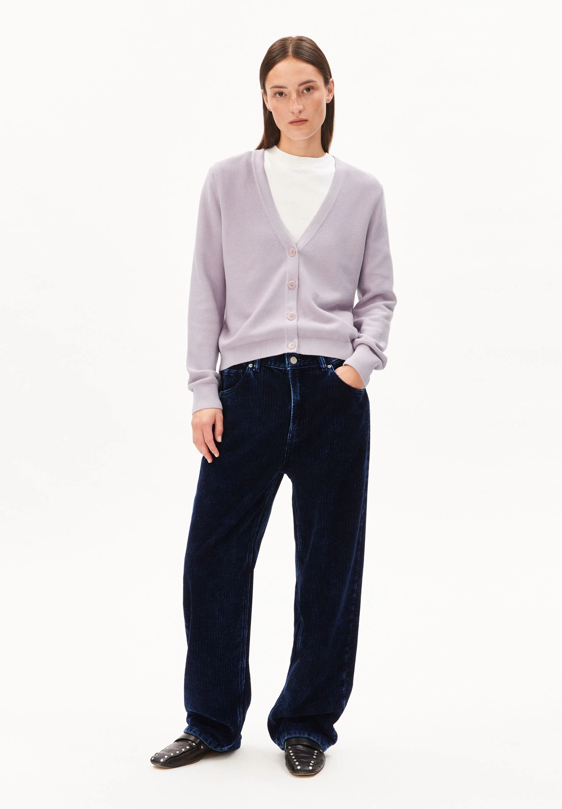 MENAAL LINKS LINKS CARDIGAN | ice grape - Image 5