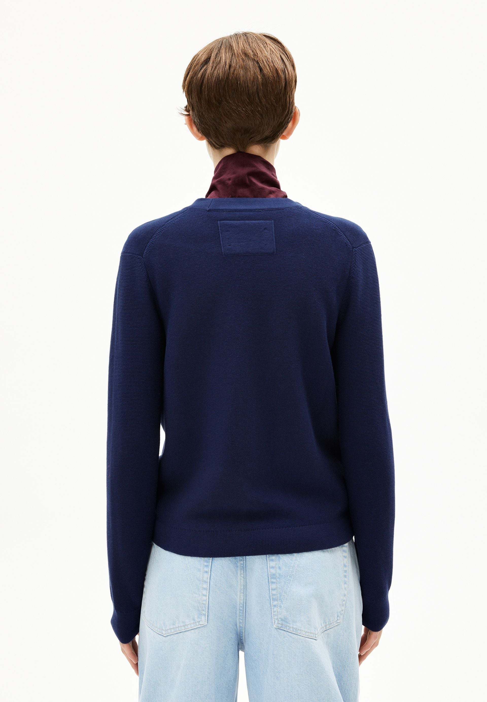 MENAAL LINKS LINKS CARDIGAN | tinted navy - Image 2