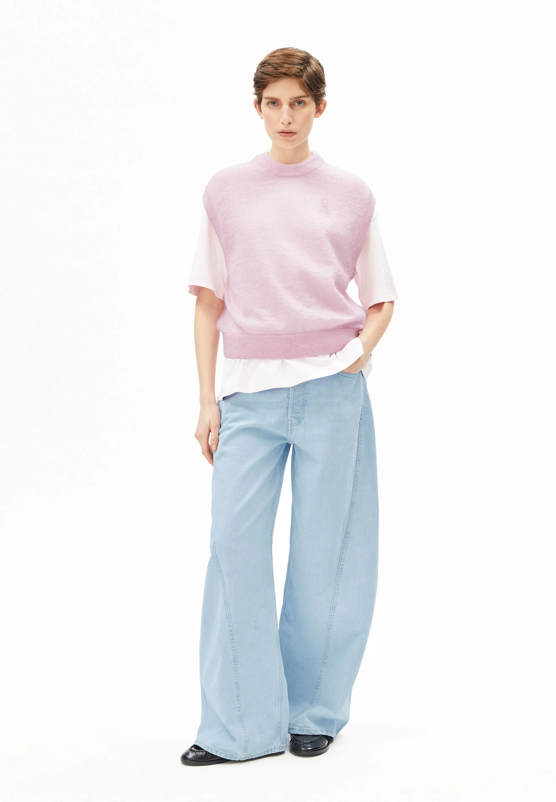 MOHAIR-MIX STRICKPULLUNDER | pink mist - Image 5