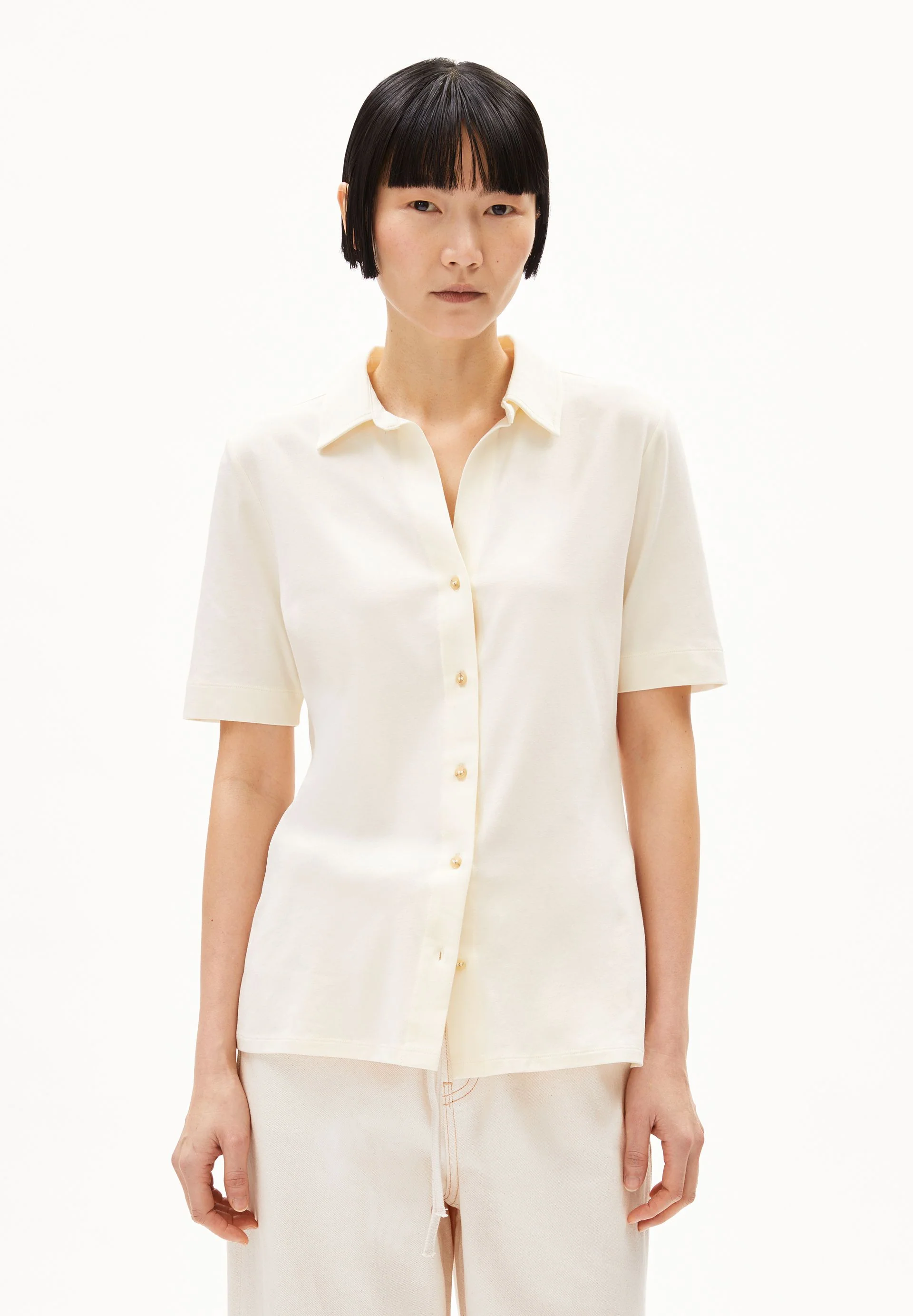 NALITAA BLUSE | oatmilk