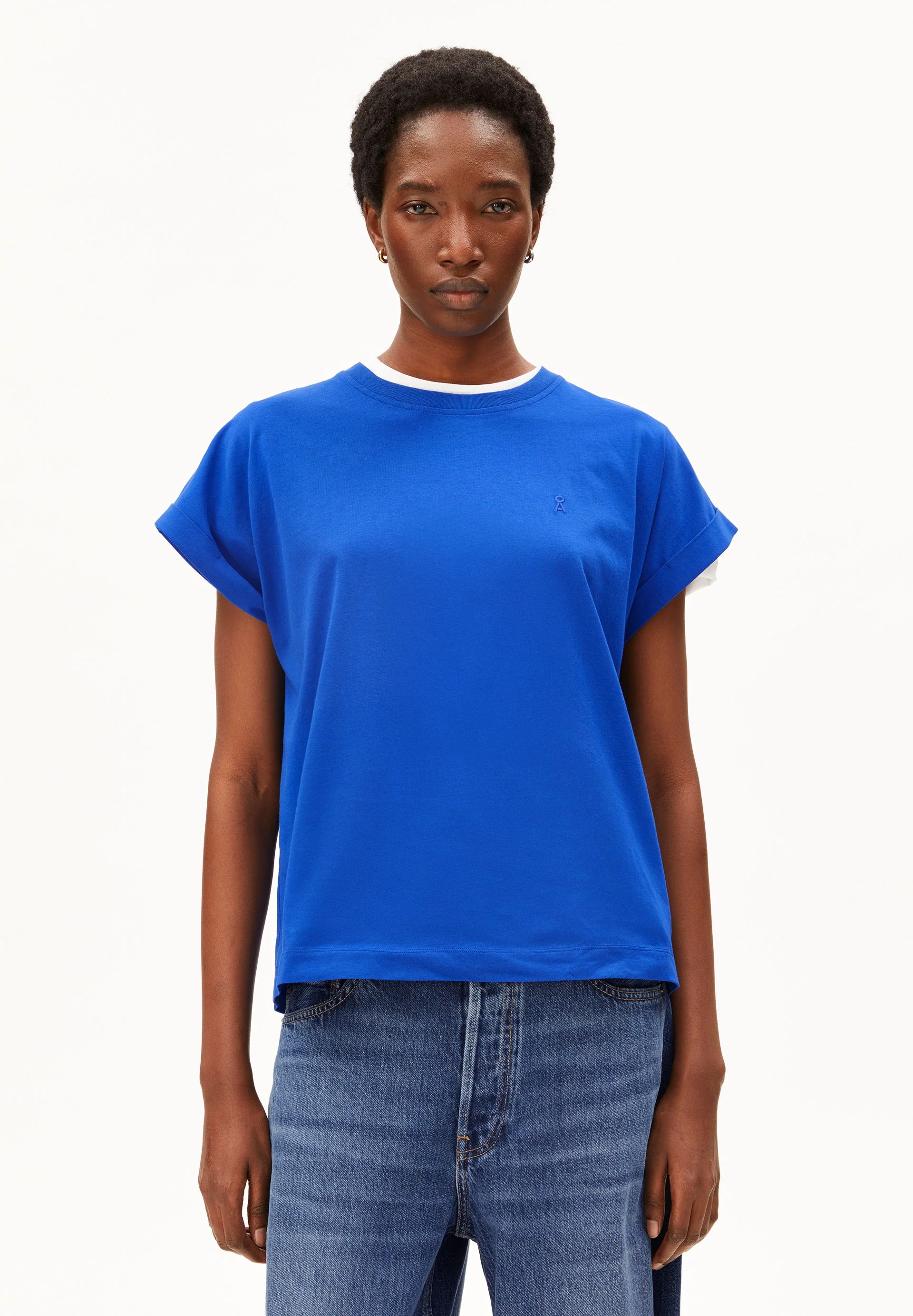 NEUES IDAARA T-SHIRT | dynamo blue