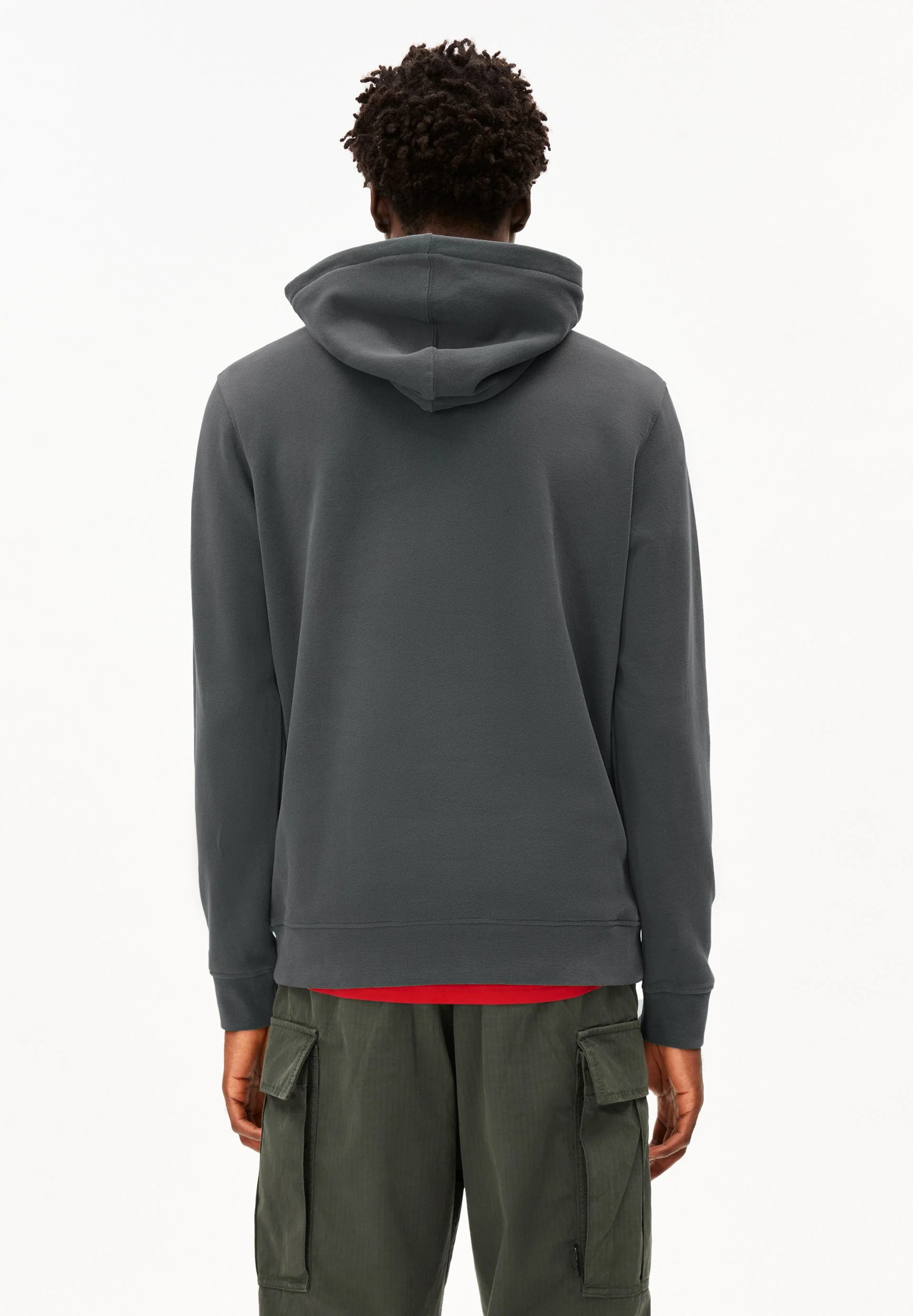 PAARLO FLEECE HOODIE | space steel - Image 2