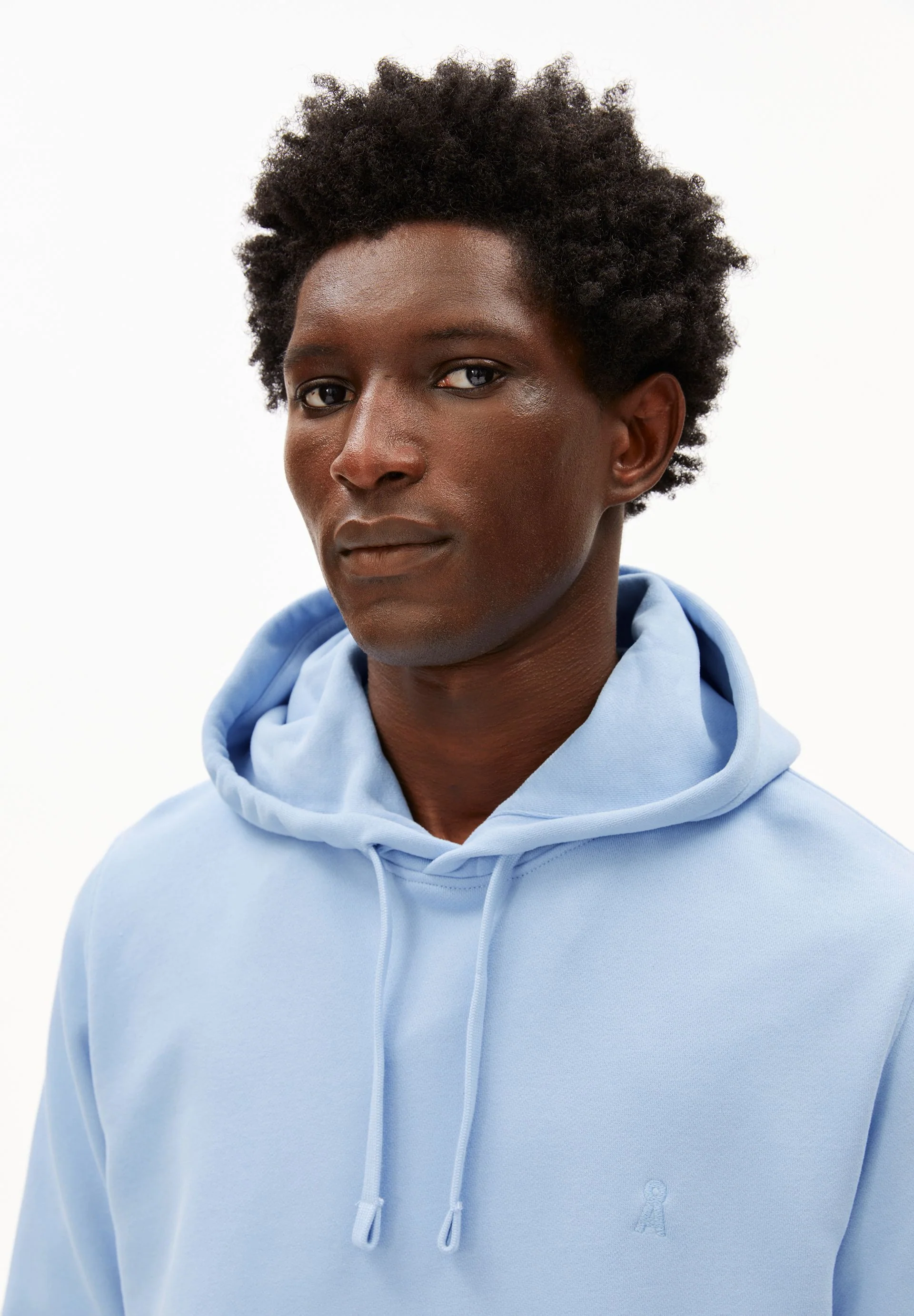 PAARLO LOOP HOODIE | wedgwood - Image 3