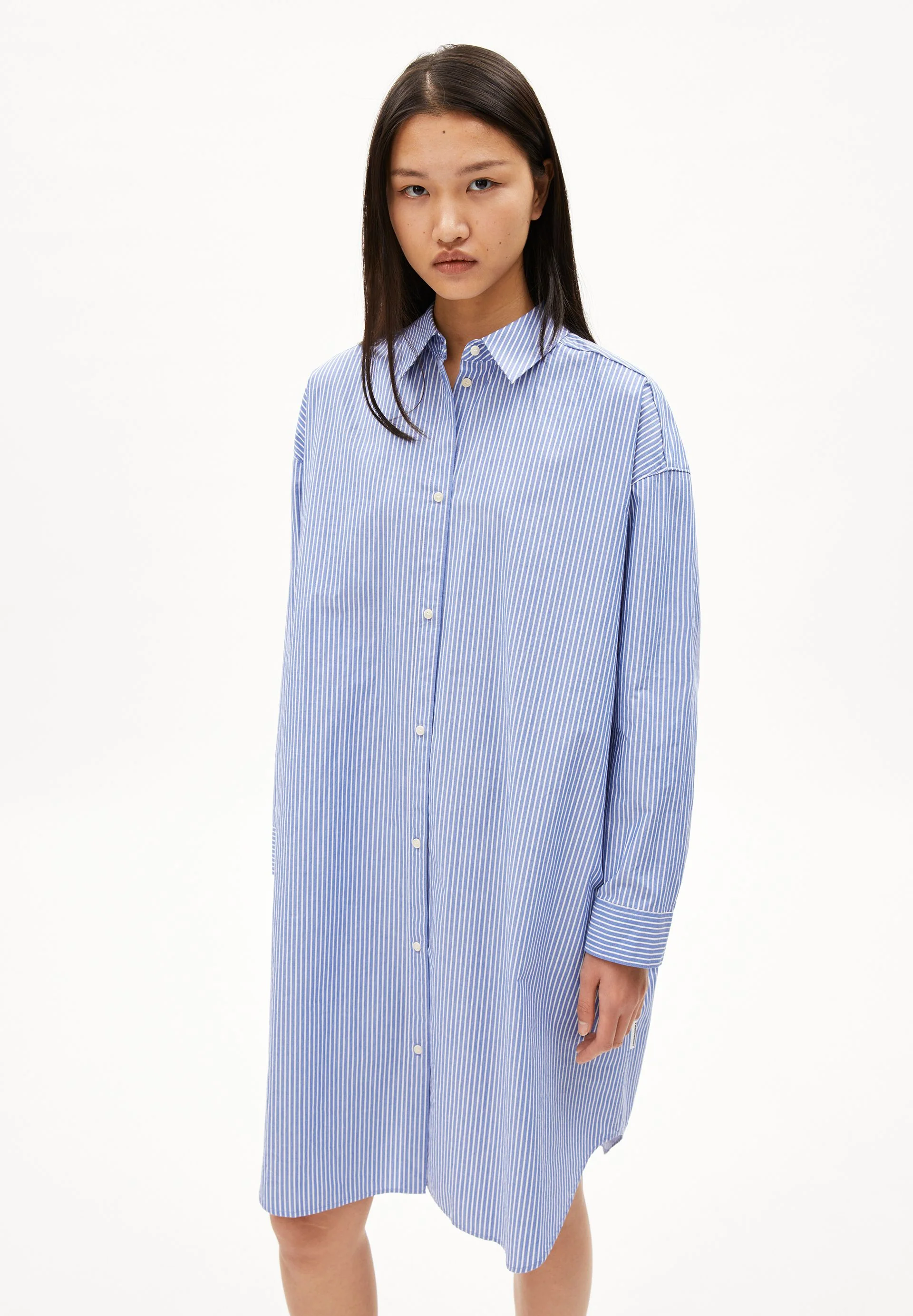 PFILEAA STRIPE | white-lapis blue