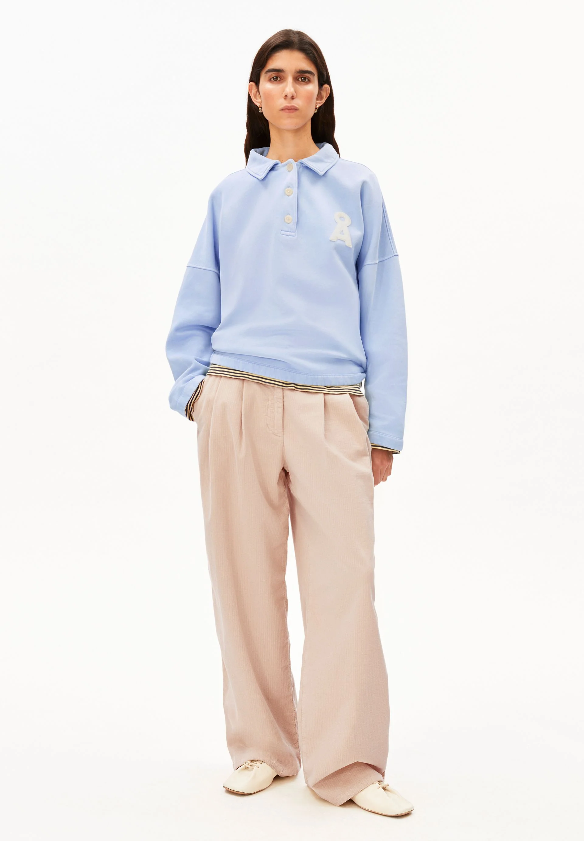 POLO-SWEATSHIRT | soft blue - Image 5