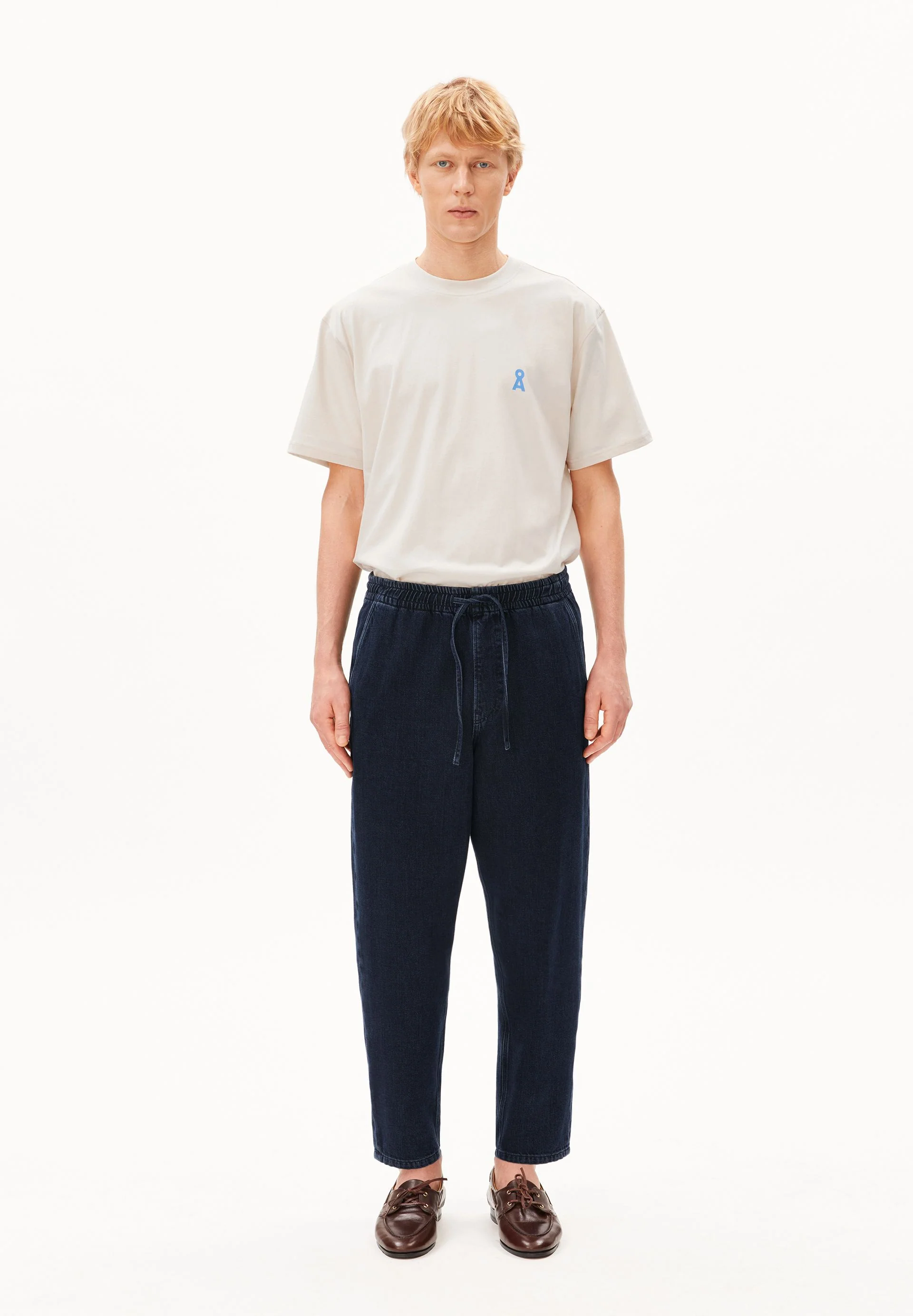 PULL-ON TAPERED JEANSHOSE | lolite - Image 5