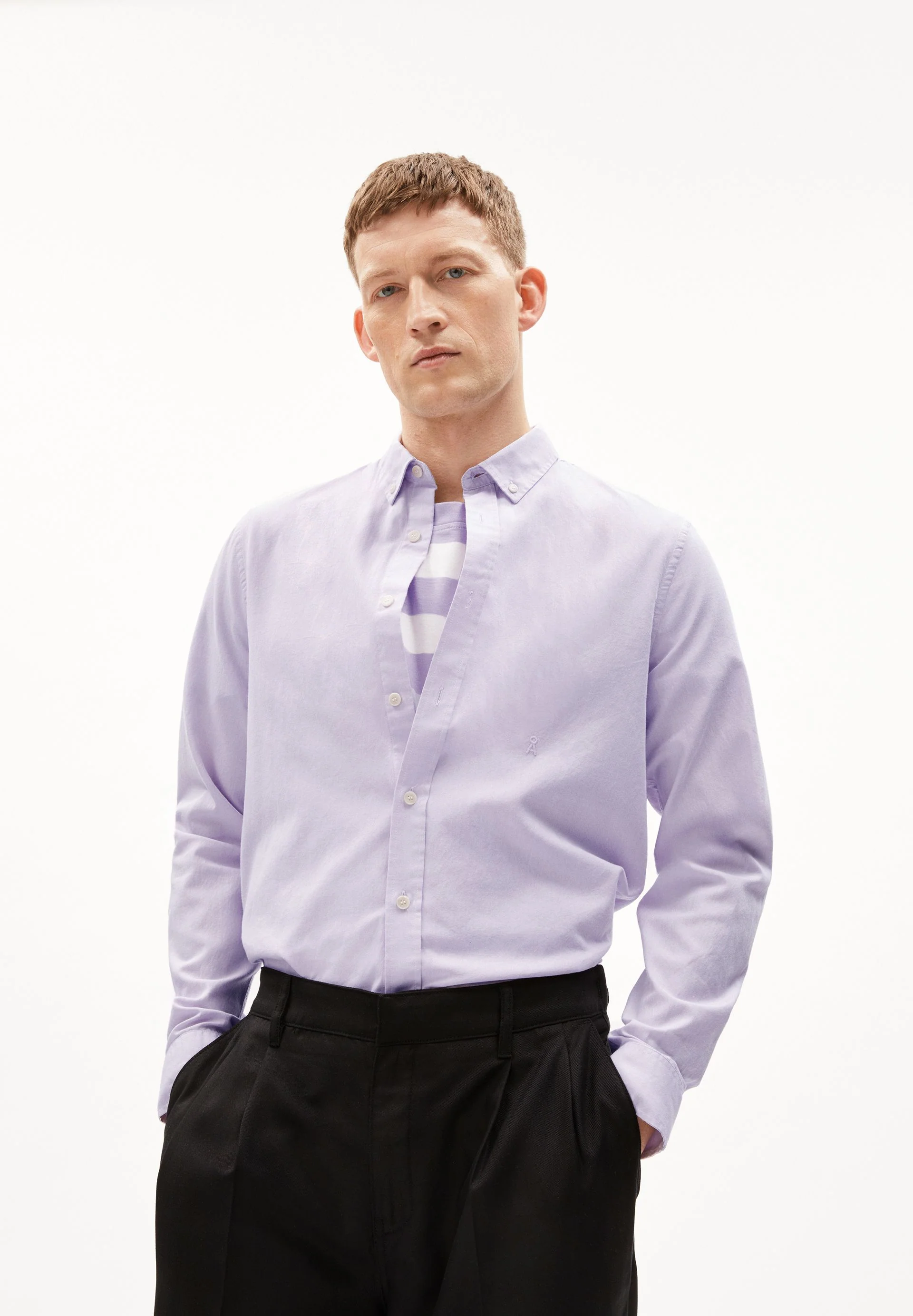 QUAASA LANGARMHEMD | lavender light