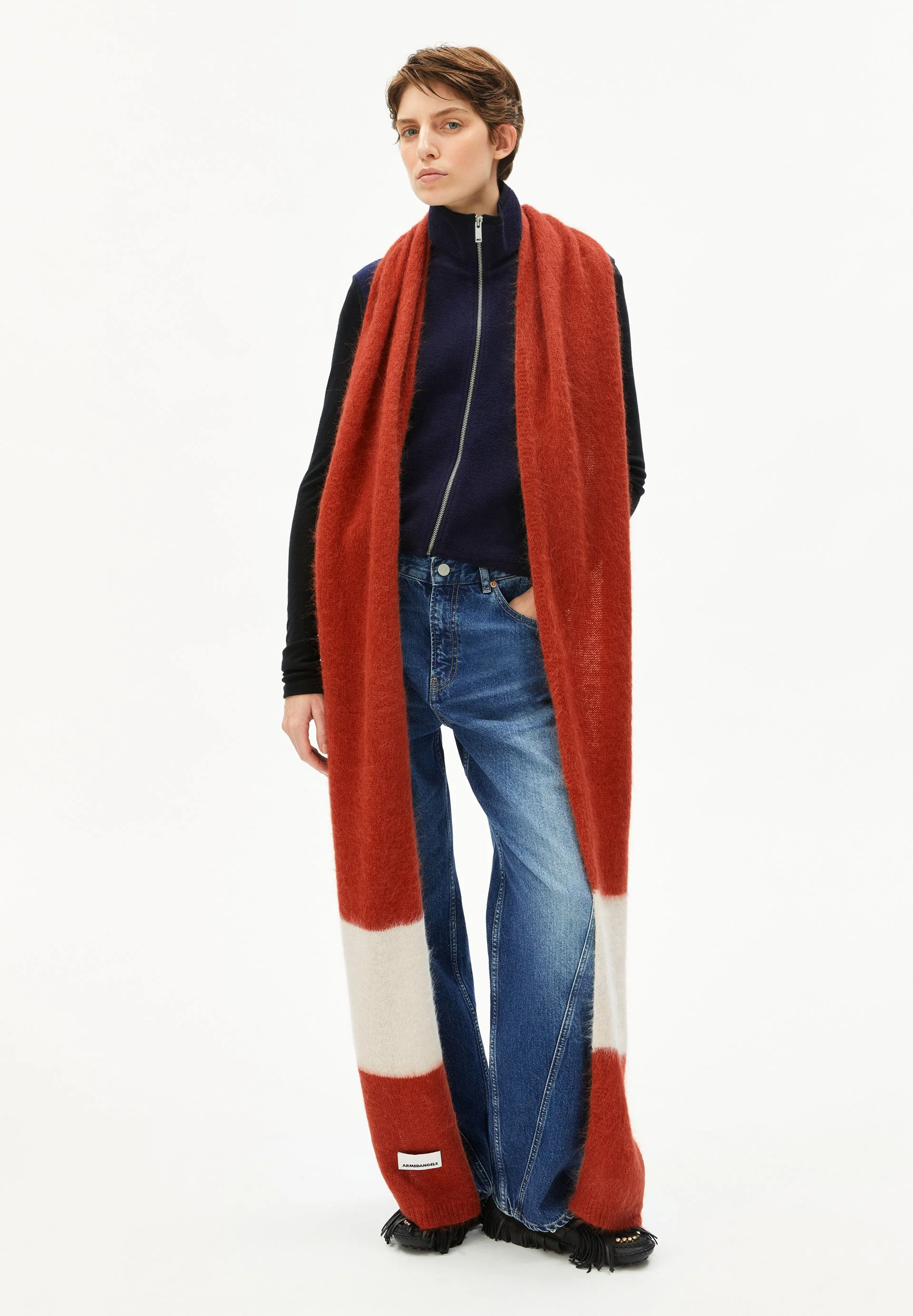 SAABE STRIPED UN-WASTED