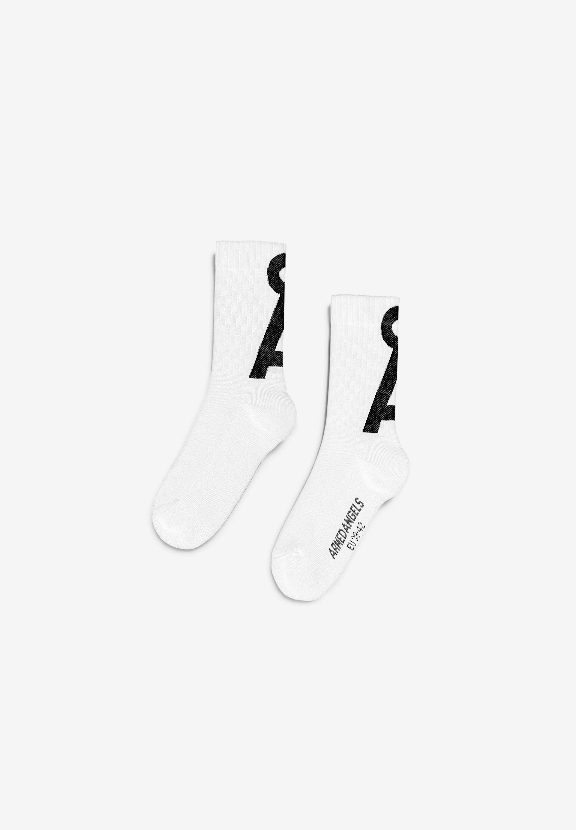 SAAMUS KURZE SOCKEN | white-black - Image 2