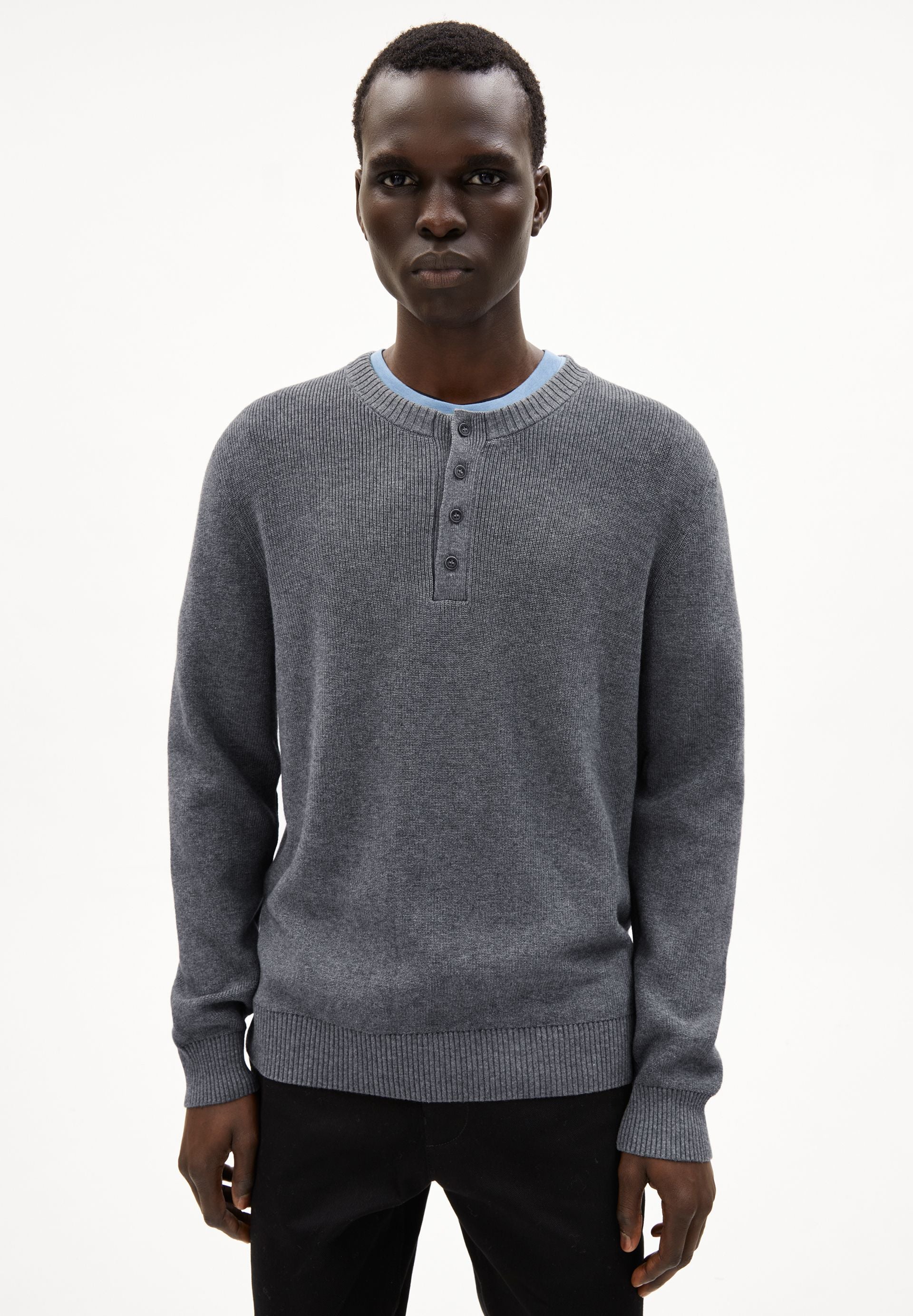 SAANTIAGO | mid grey melange