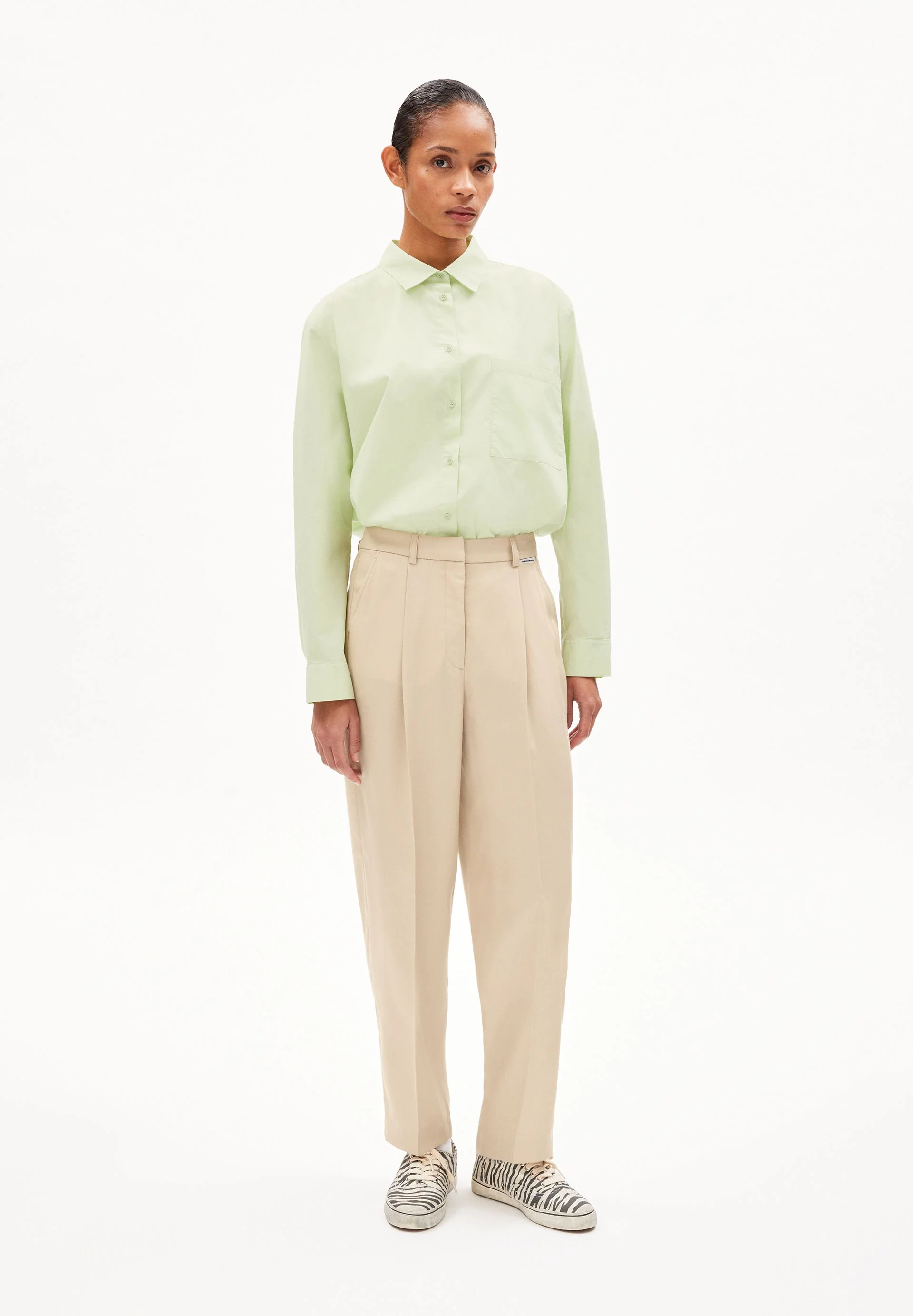 SANDRINAA TAPERED HOSE | sandstone - Image 5