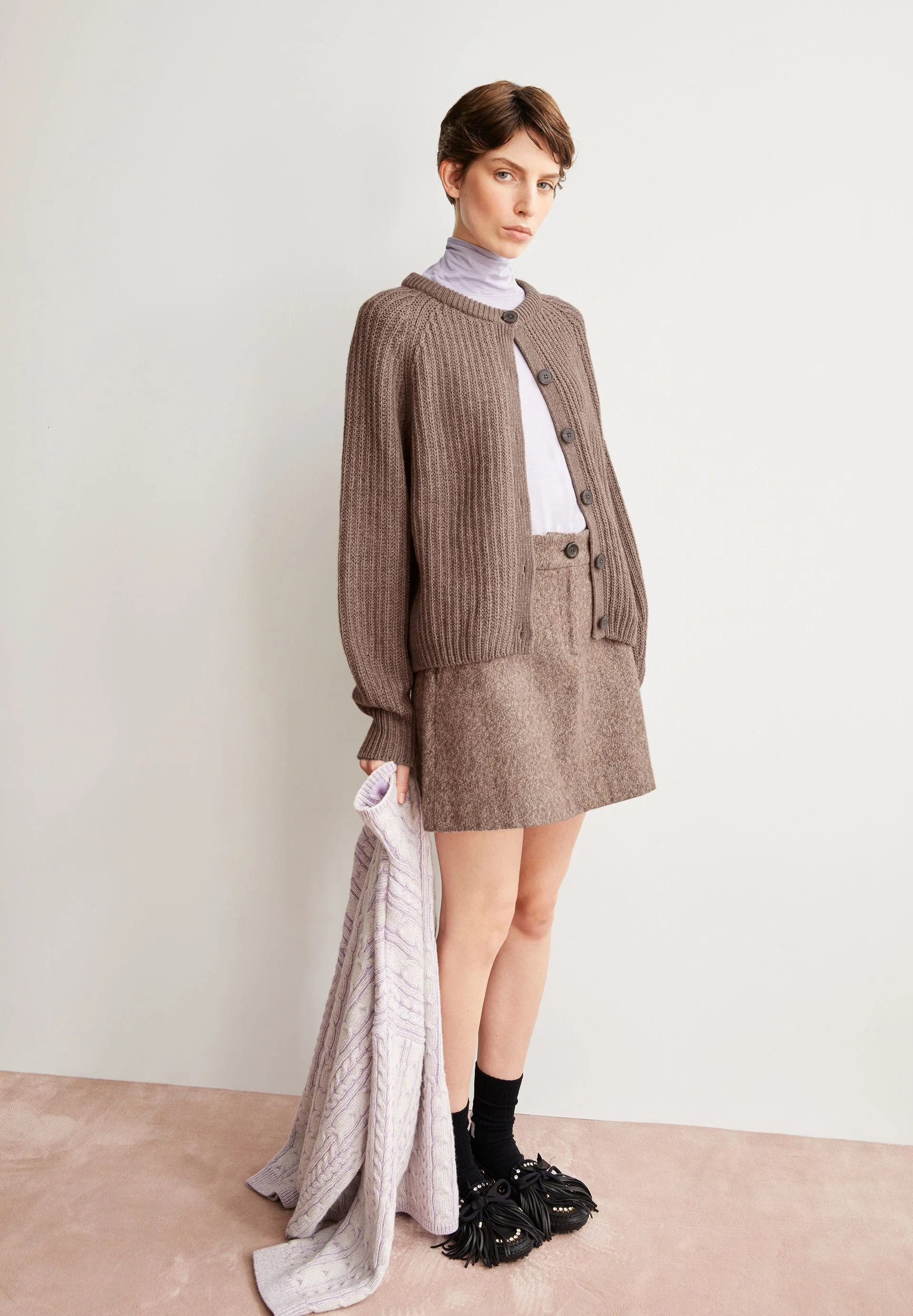 RIPPSTRICK-CARDIGAN | cinnamon dust melange - Image 4