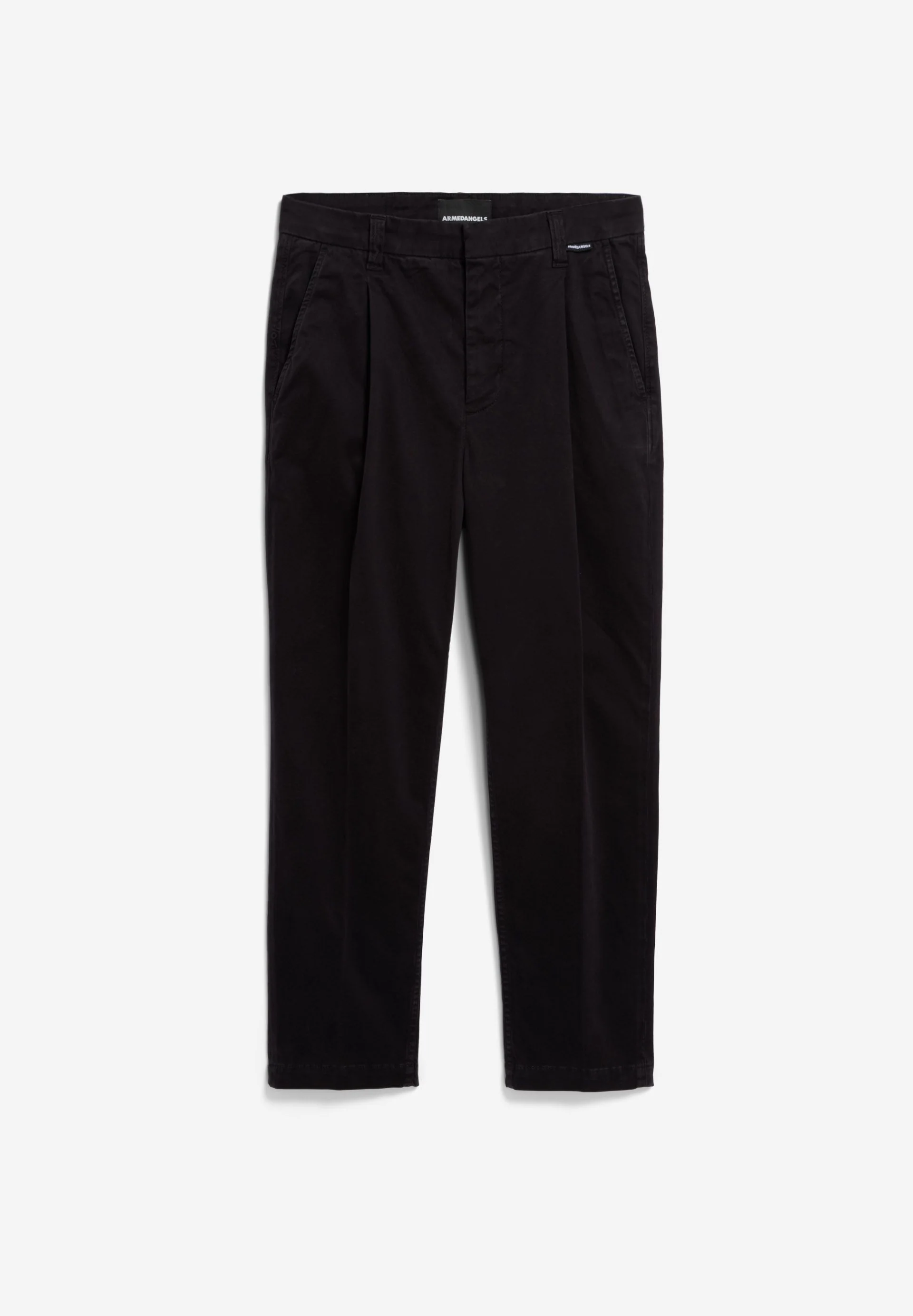 TAAMIR BUNDFALTEN-CHINOHOSE | black - Image 6