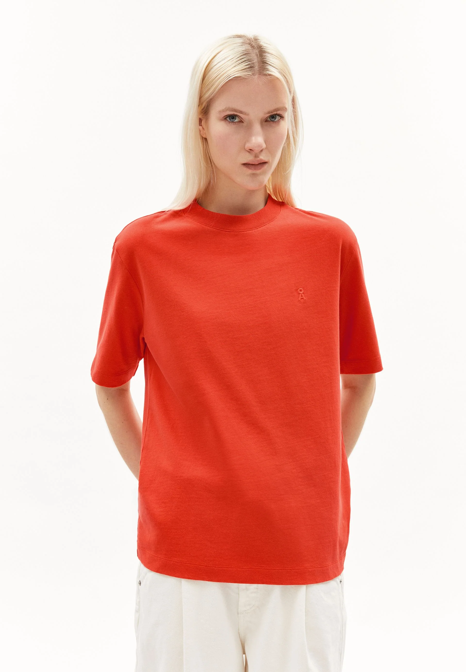 TARJAA T-SHIRT | poppy red