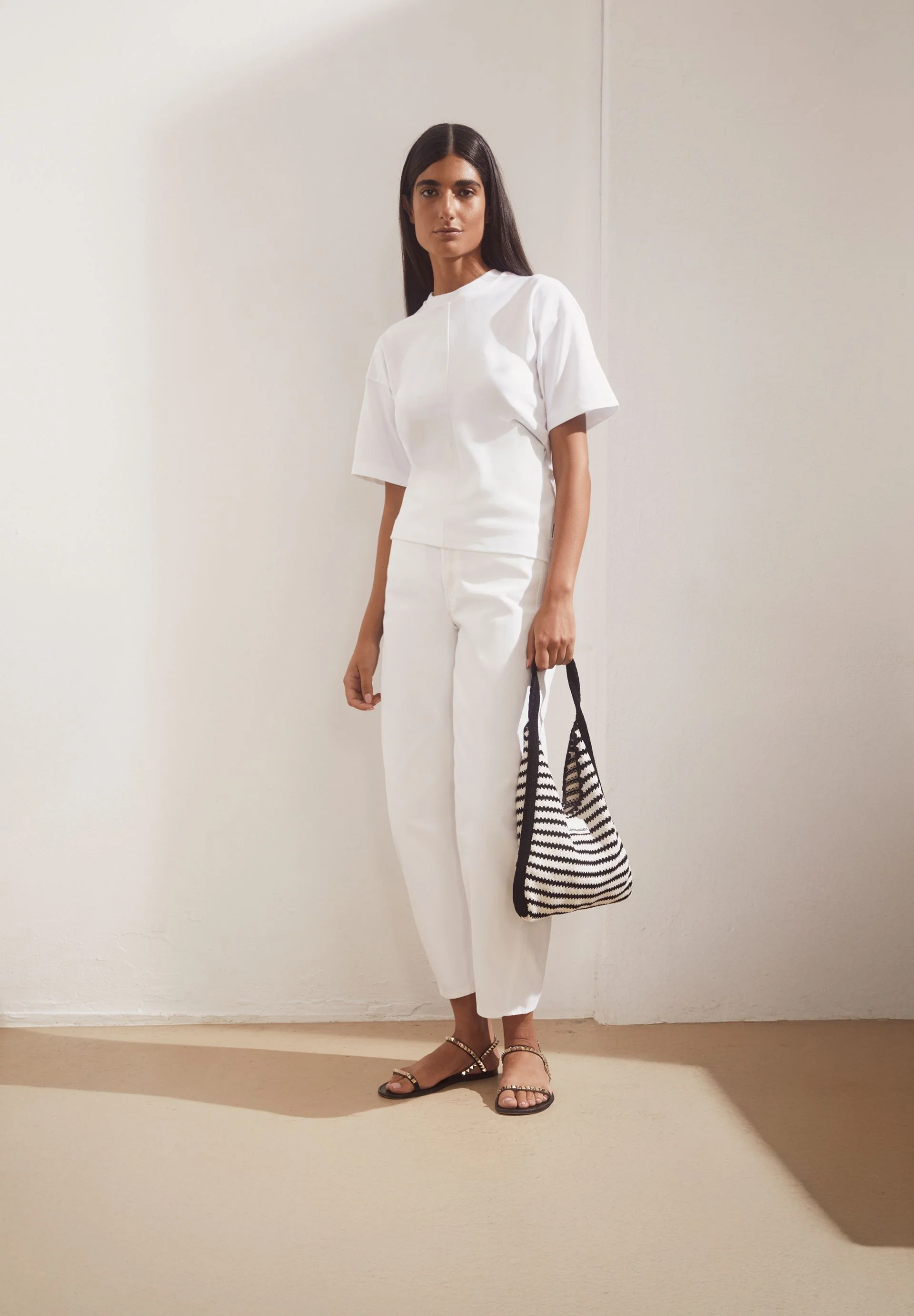 TOTE BAG KNIT W