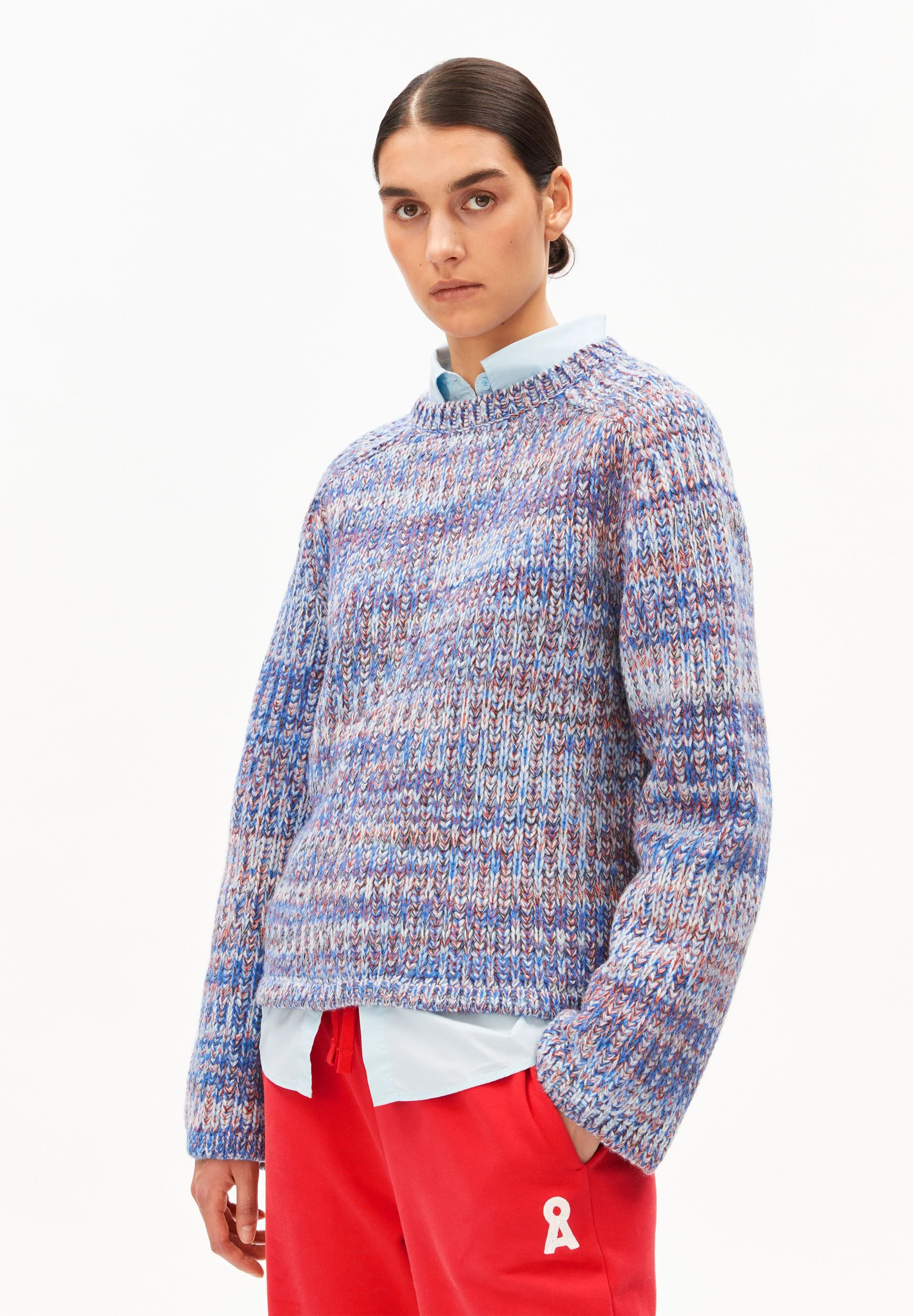 UN-WASTED CREW KNIT SWEATER