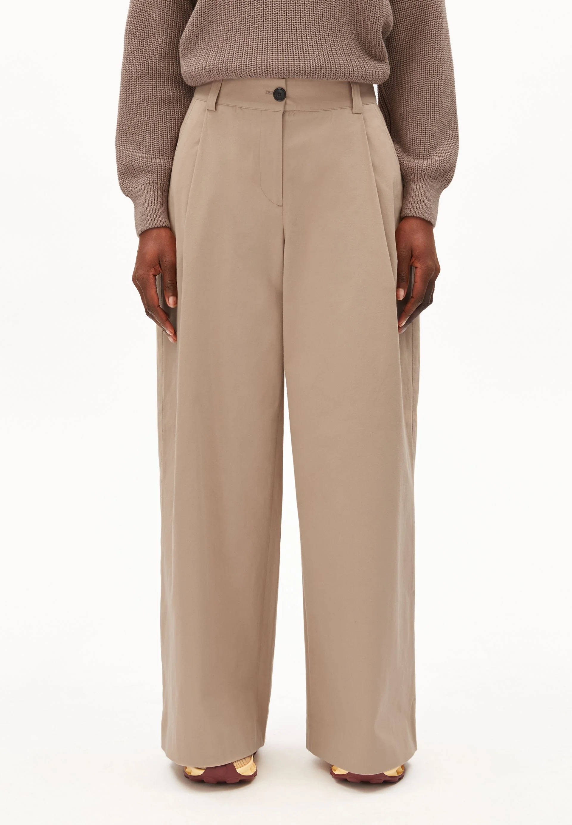 WEITE CHINO-TWILLHOSE | true camel