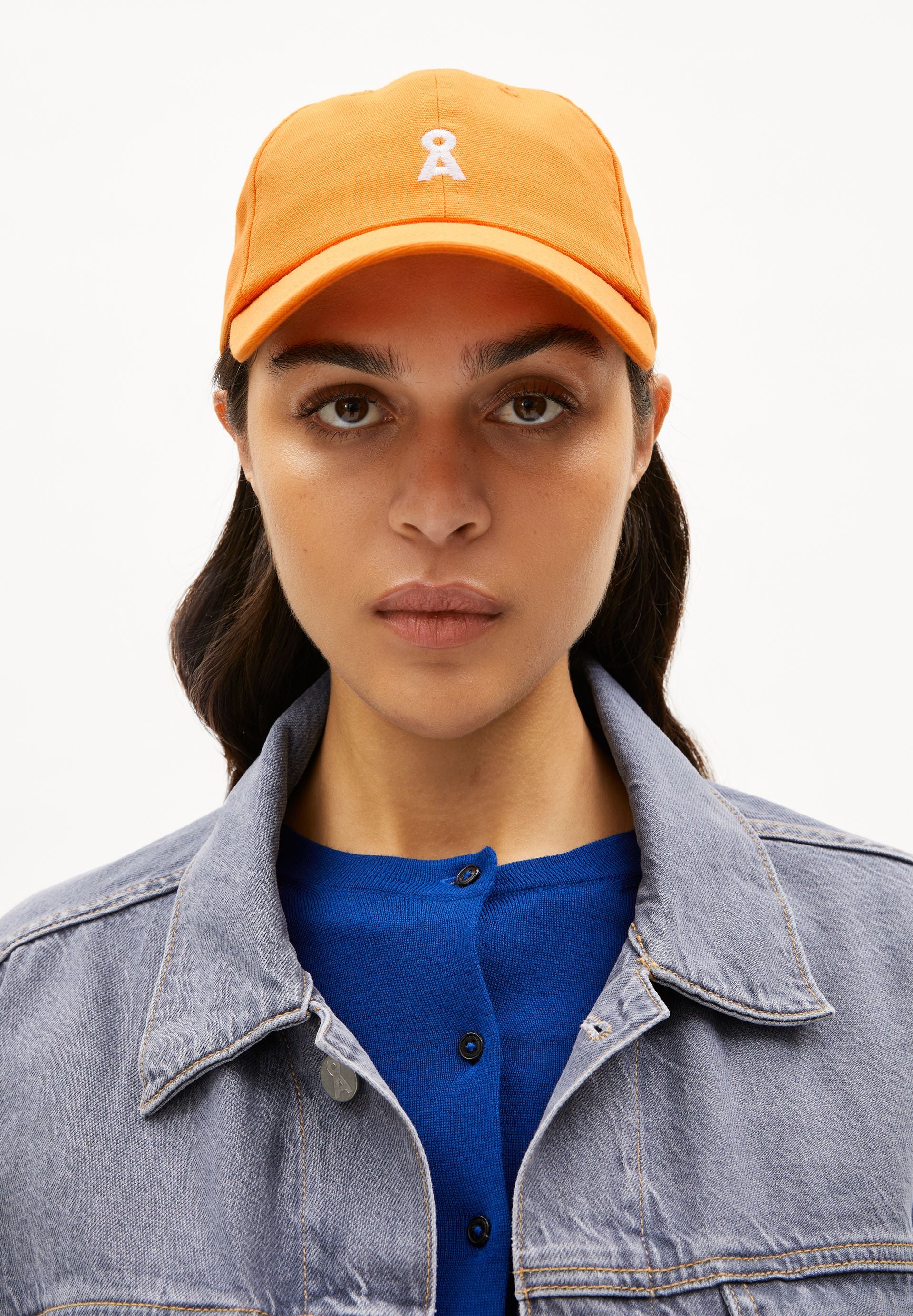 YENAAS BOLD KAPPE | light tangerine